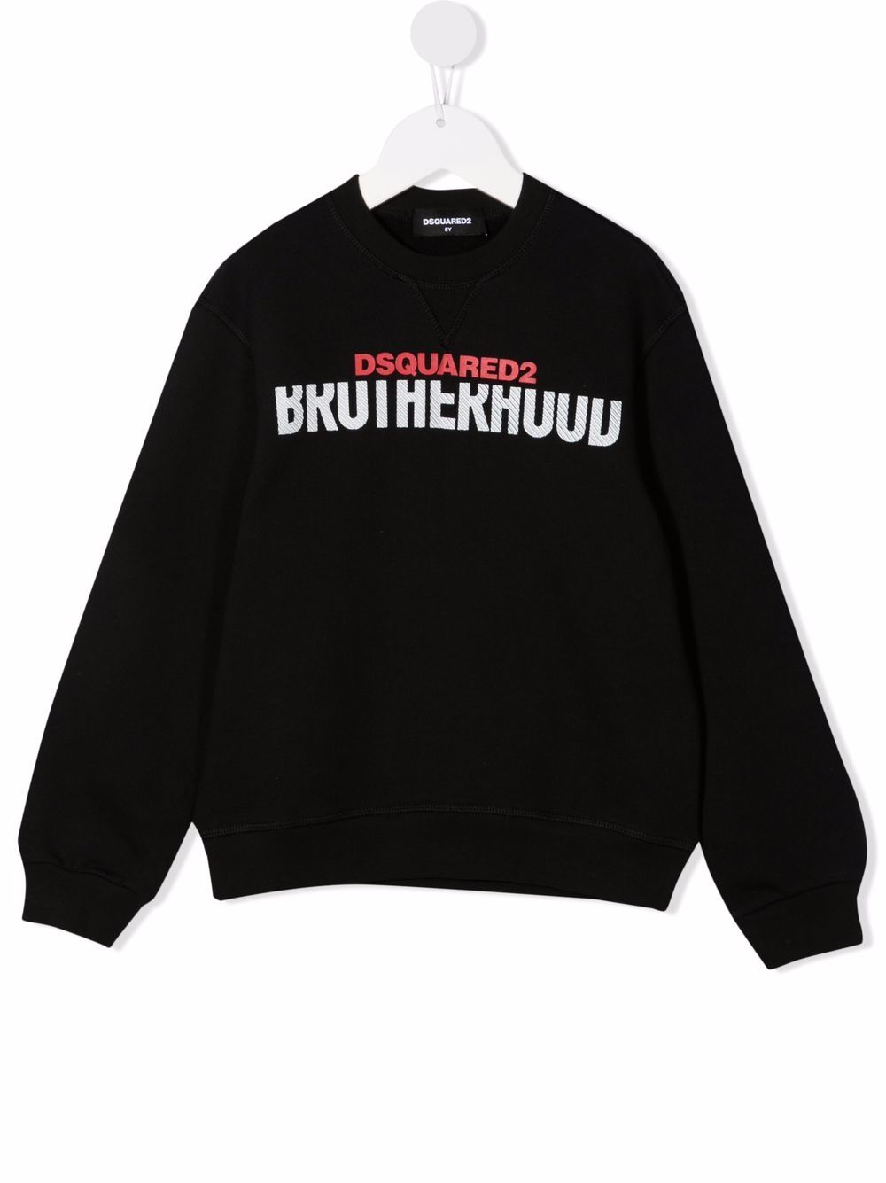 

Dsquared2 Kids sudadera con logo estampado - Negro