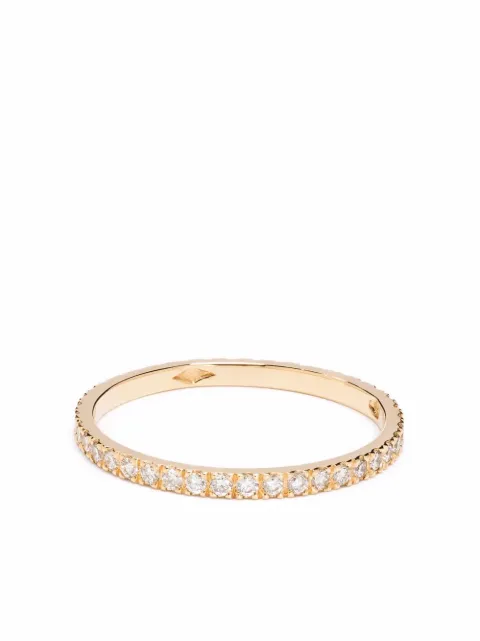Loyal.e Paris bague Union en or recyclé 18ct pavée de diamants