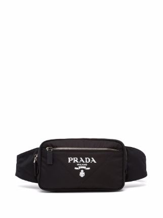 Prada Re-Nylon logo-print Belt Bag - Farfetch