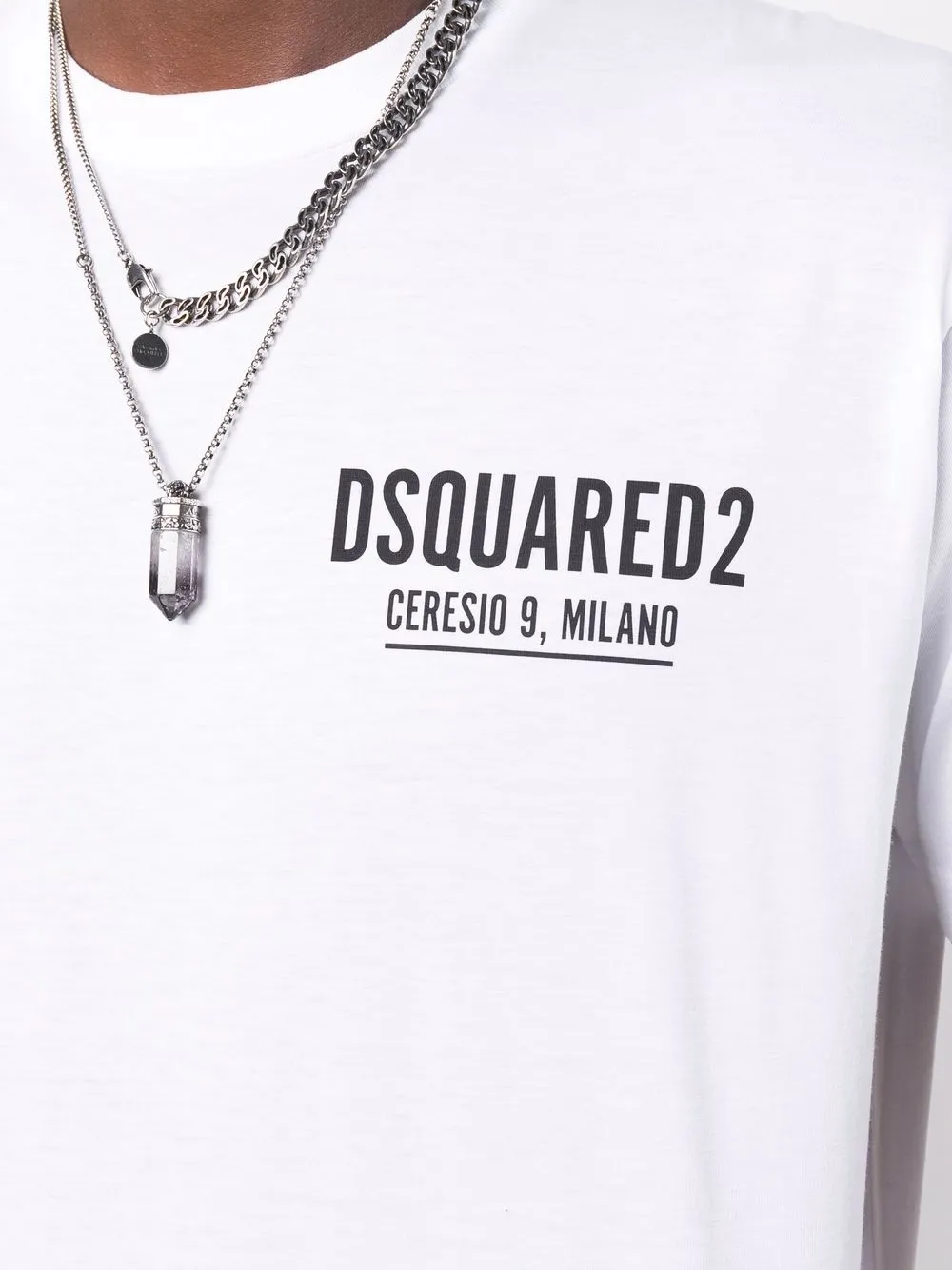 фото Dsquared2 футболка с логотипом