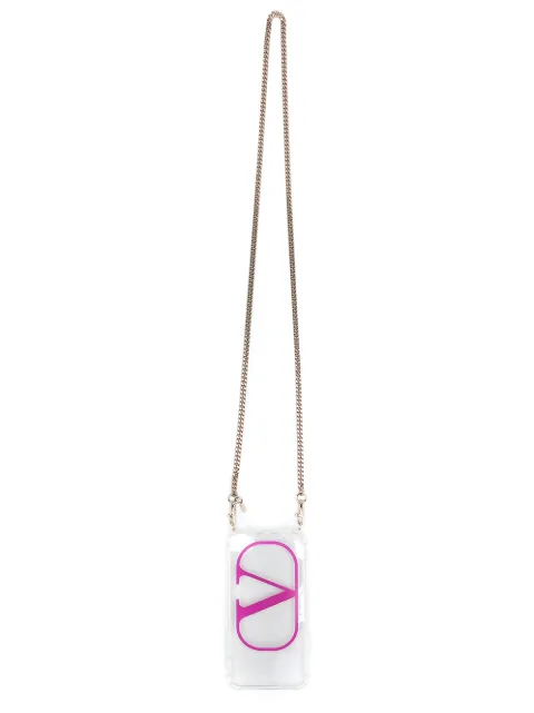 Valentino Garavani VLogo  chain-strap iPhone  11 Pro case