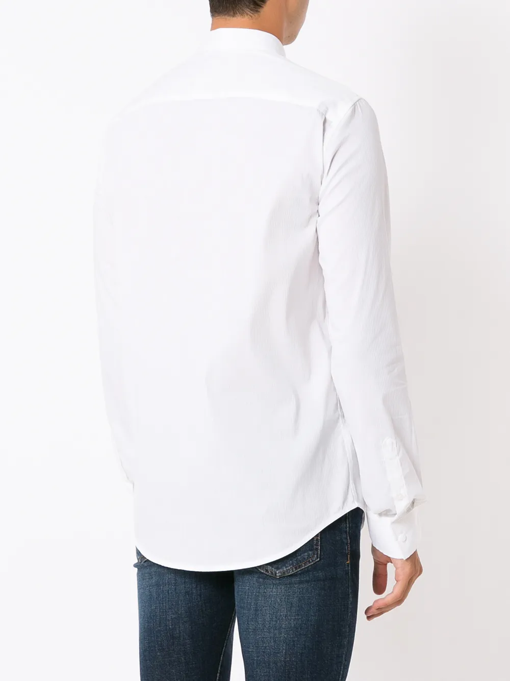 Armani Exchange Button-up overhemd Wit