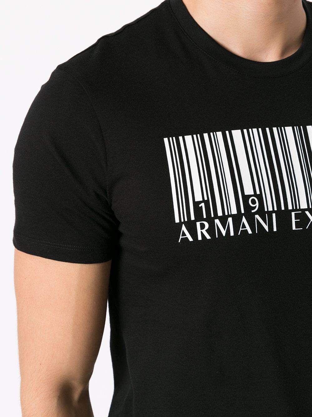 фото Armani exchange футболка с принтом