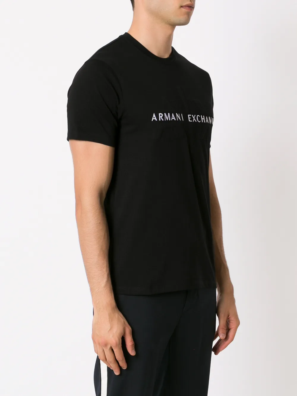 фото Armani exchange футболка с логотипом