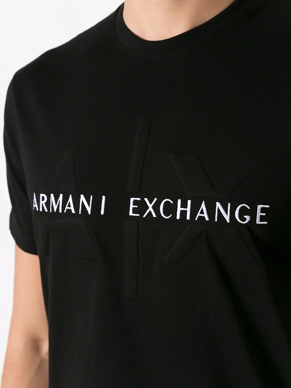 фото Armani exchange футболка с логотипом