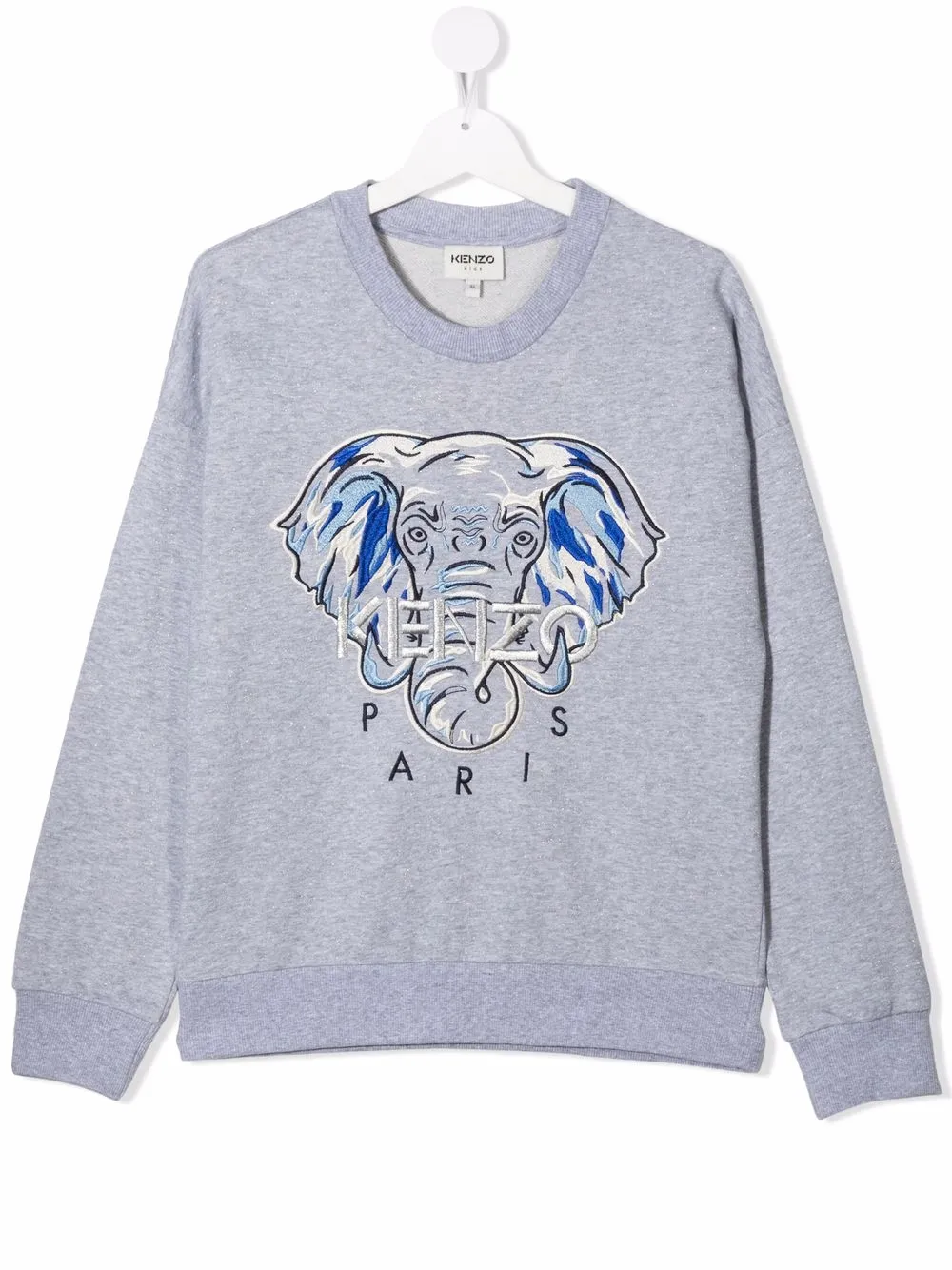 фото Kenzo kids толстовка с вышитым логотипом