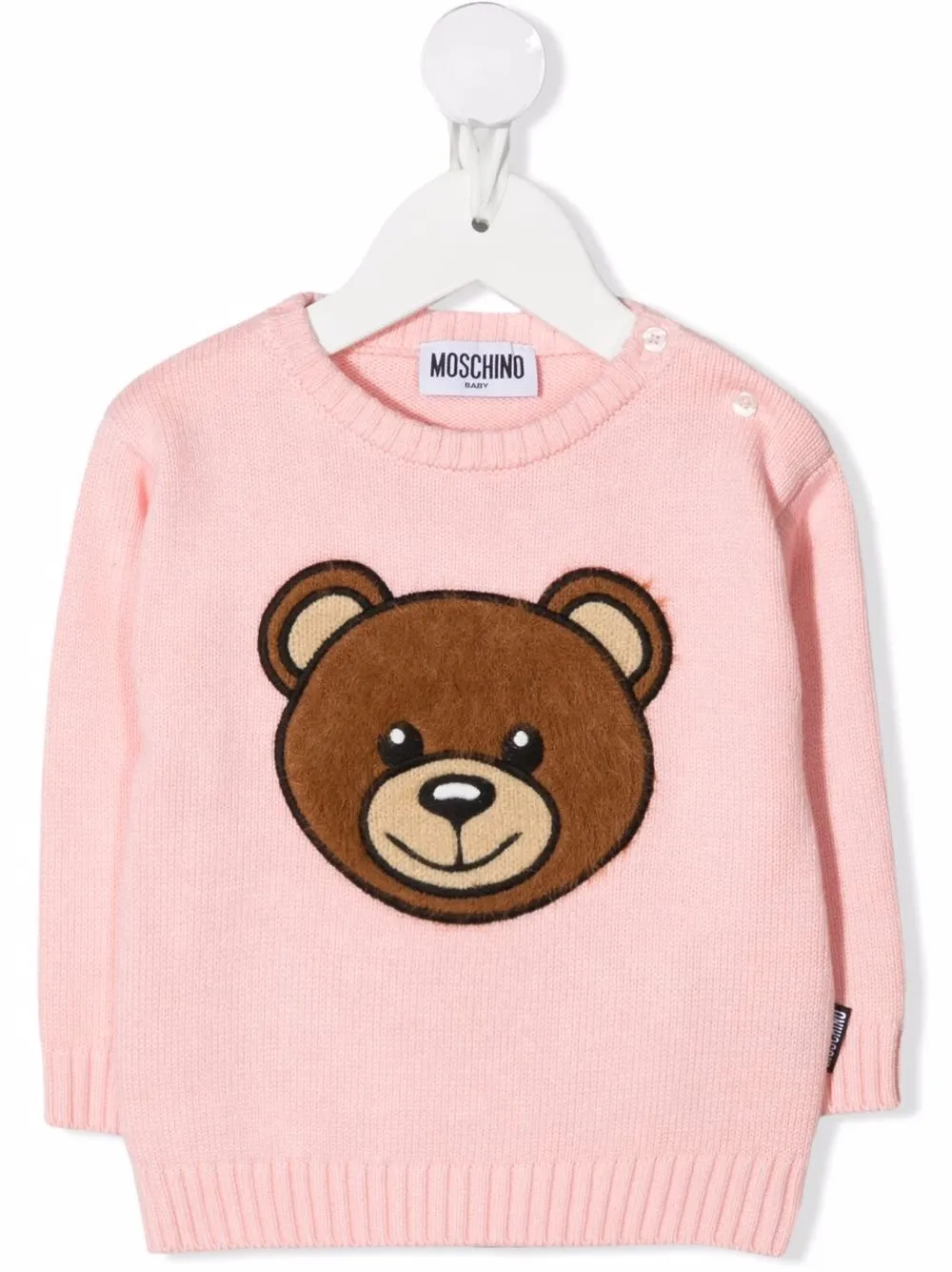 moschino jumper pink