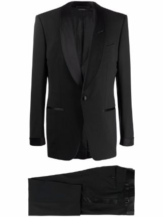 Shop TOM FORD James Bond tuxedo suit with Express Delivery - FARFETCH