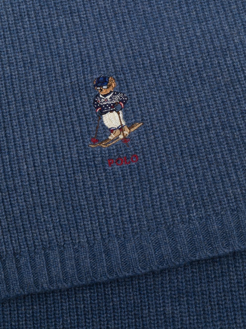 фото Polo ralph lauren шарф с вышивкой polo bear