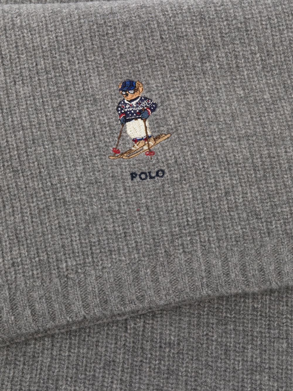 фото Polo ralph lauren шарф с вышивкой polo bear