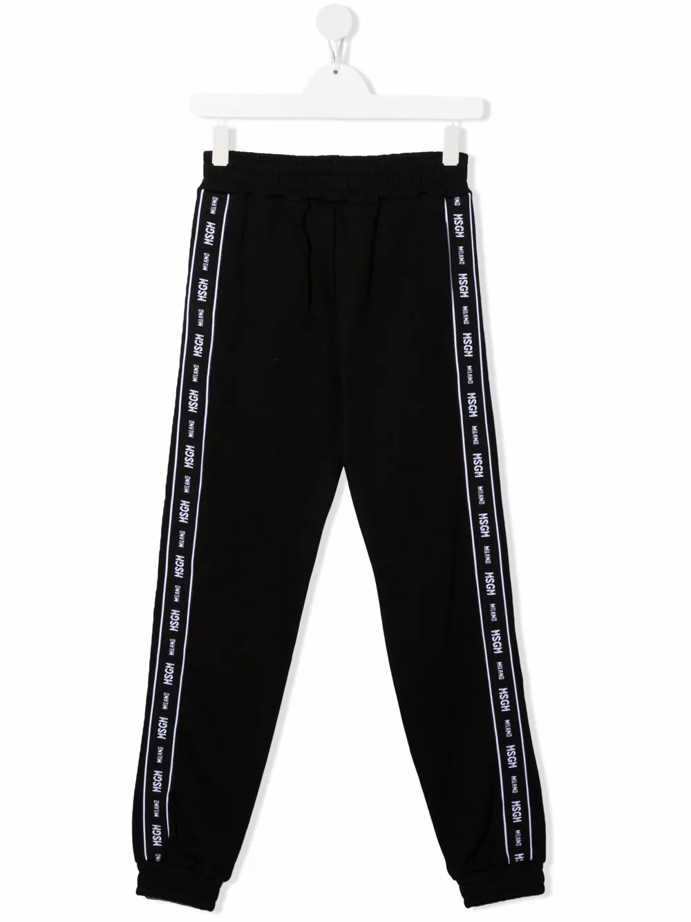 

MSGM Kids pants con logo - Negro