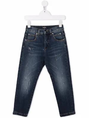 Balmain Kids Boys Denim - Shop Designer 