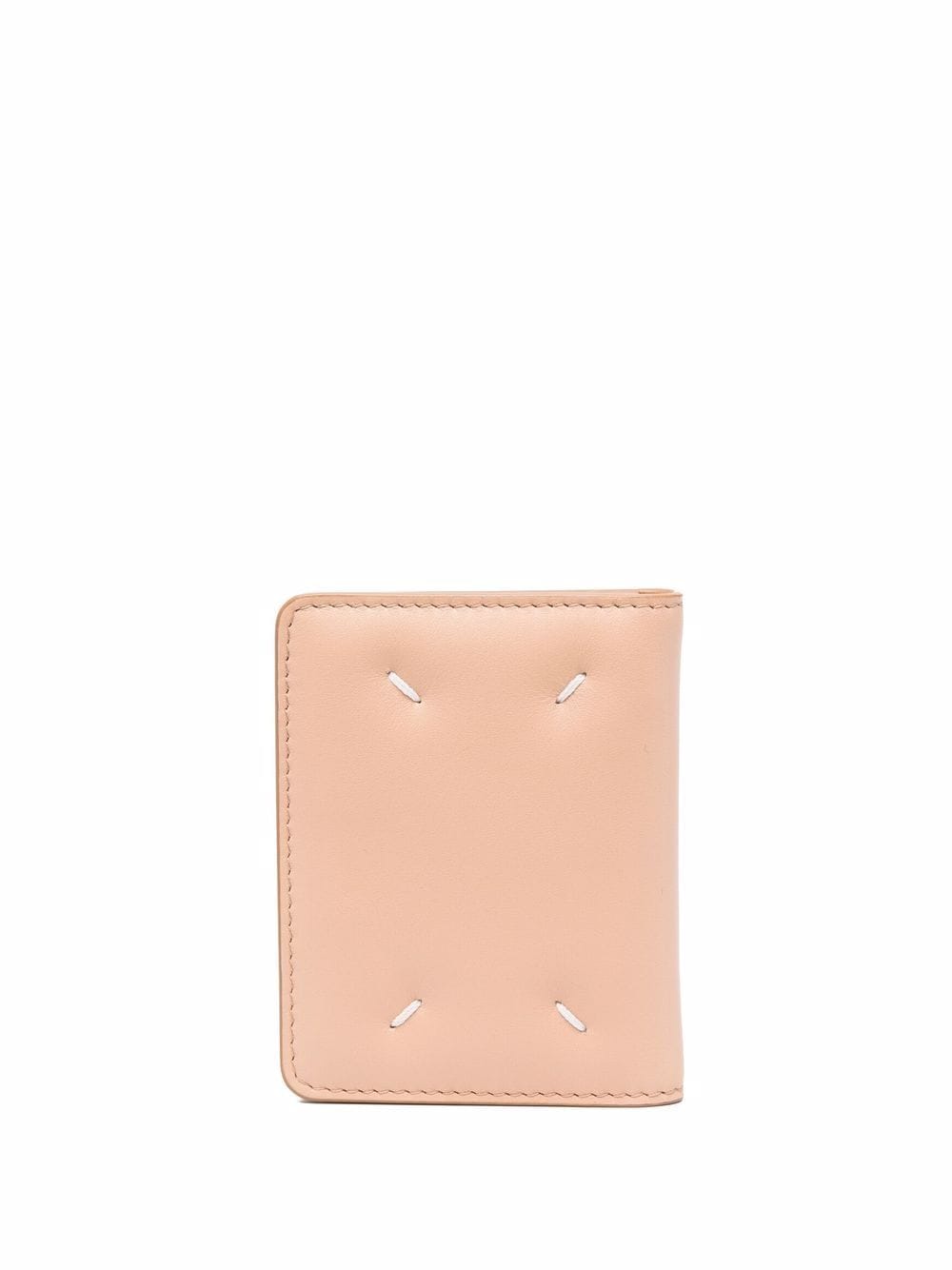 Maison Margiela Keychain Leather Wallet - Red