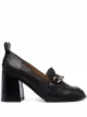 Image 1 of See by Chloé round-toe chain-link pumps