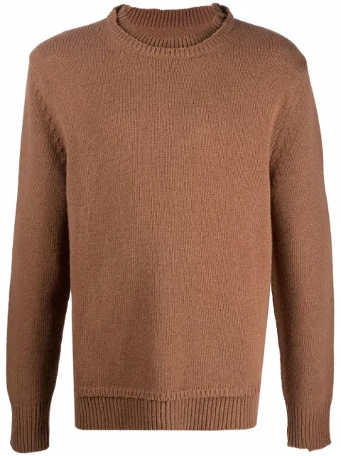 Maison Margiela distressed wool jumper