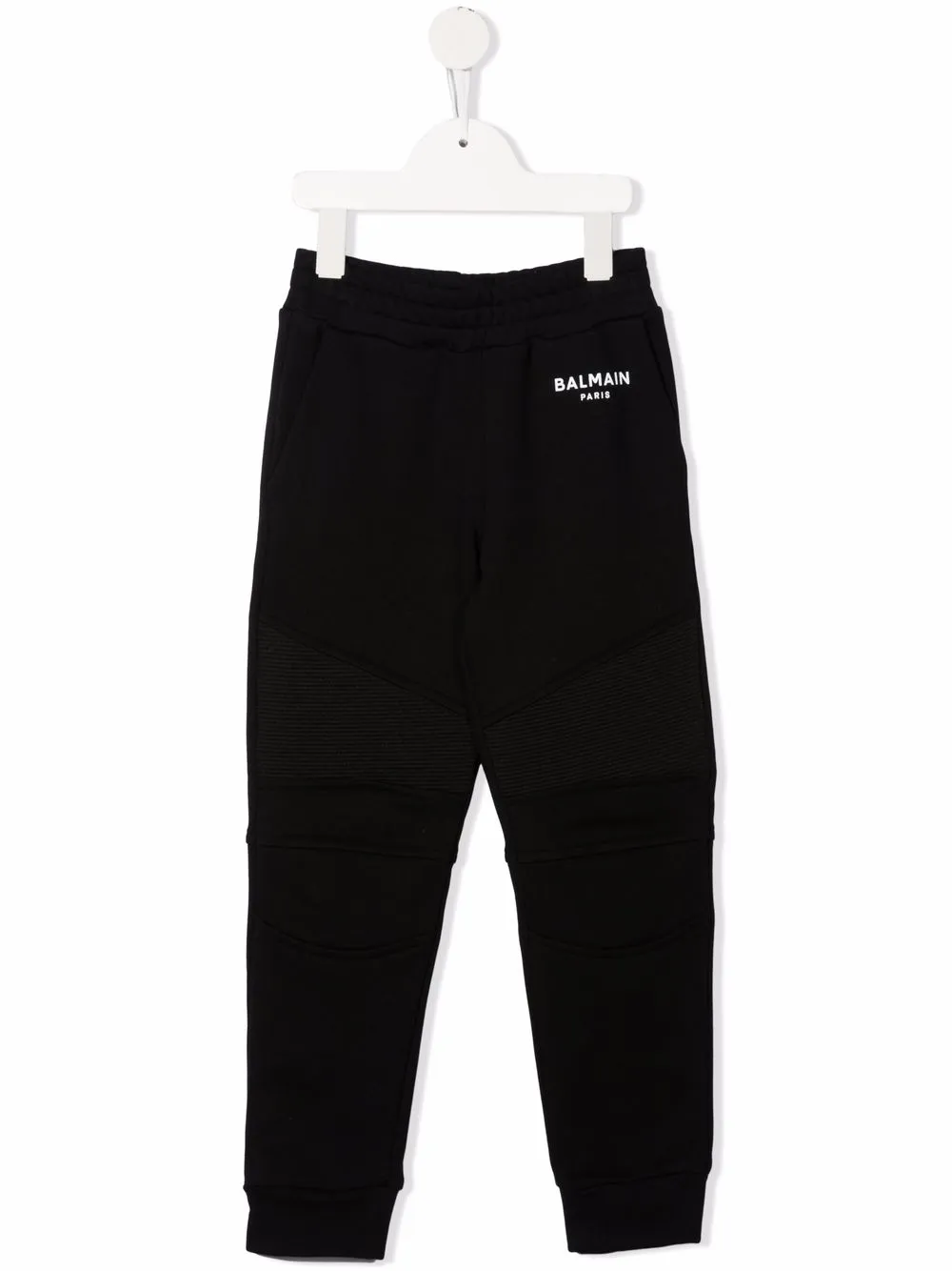 

Balmain Kids logo-print track pants - Black