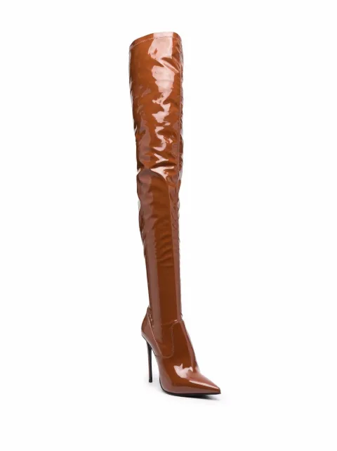 Le Silla Eva thigh-high stiletto boots 2145R100R1PPPOL560 - 1