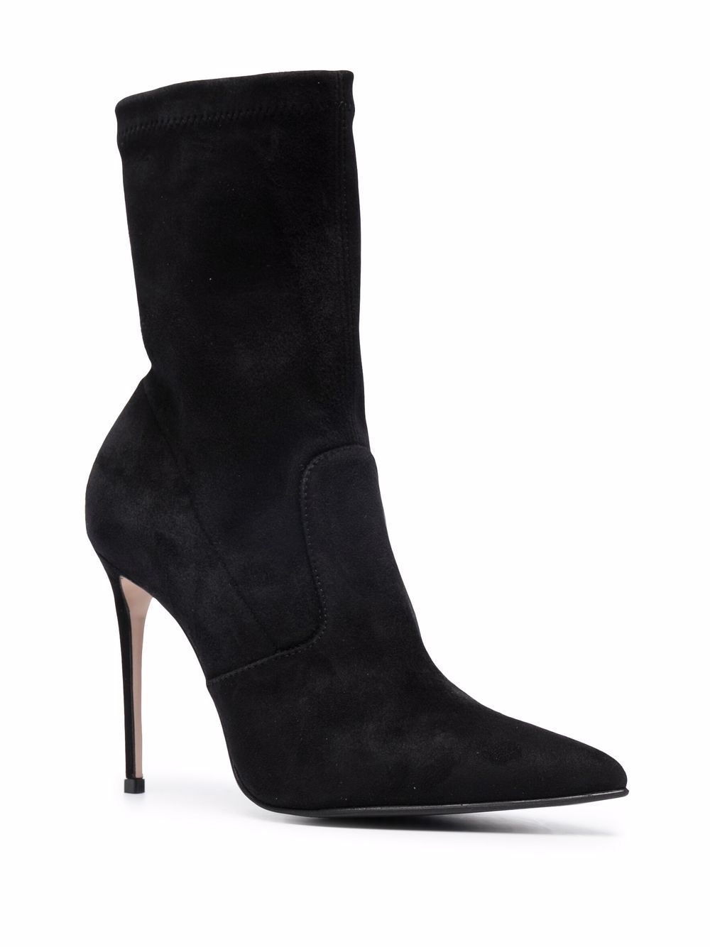 Shop Le Silla Eva Ankle Boot In Schwarz