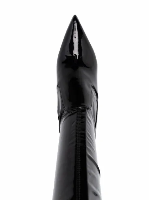 Le Silla Megan thigh-high leather boots 2945T100R3PPPOL001 - 3