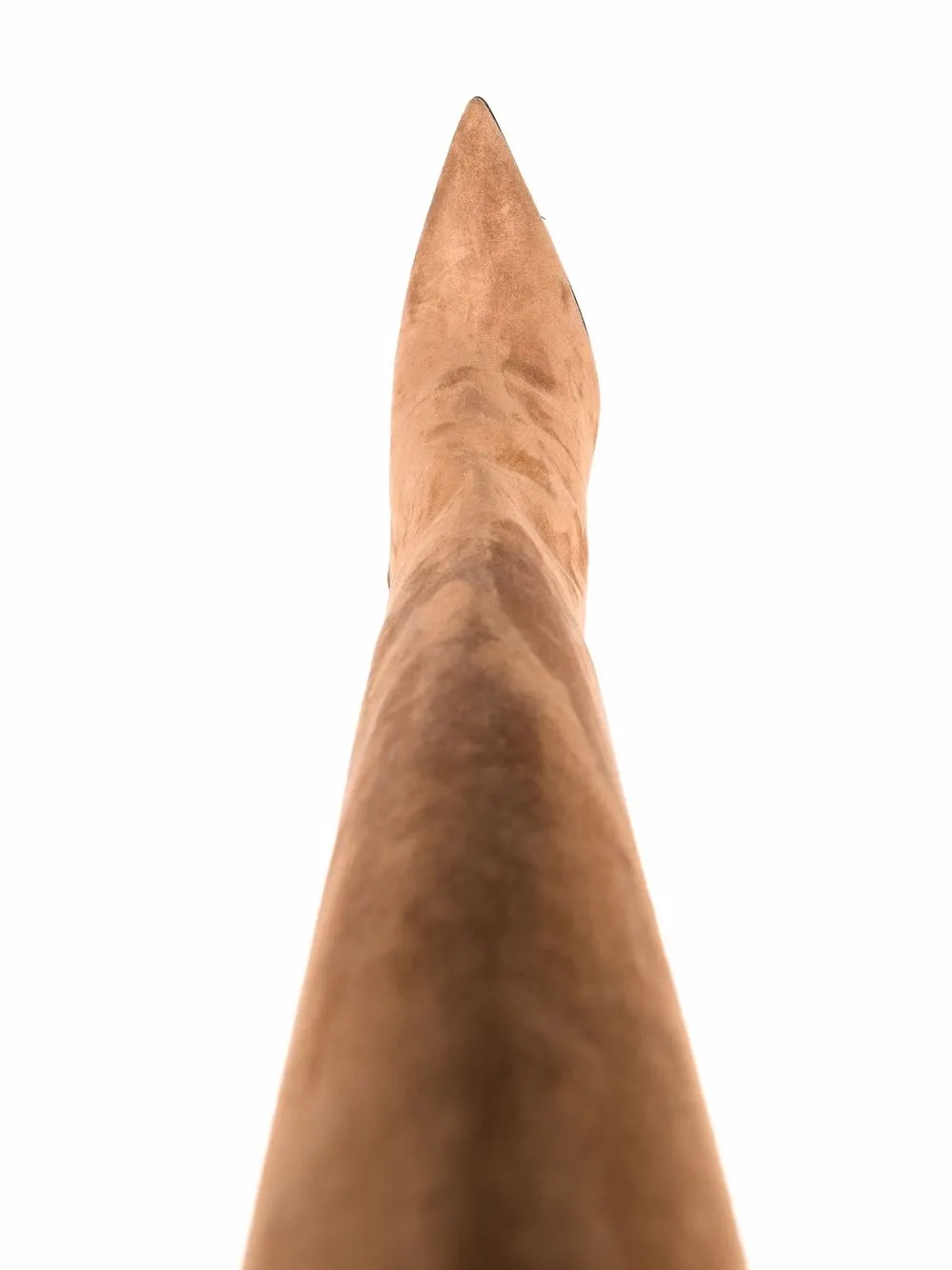 Le Silla Megan Block Heel Knee Boots In Braun