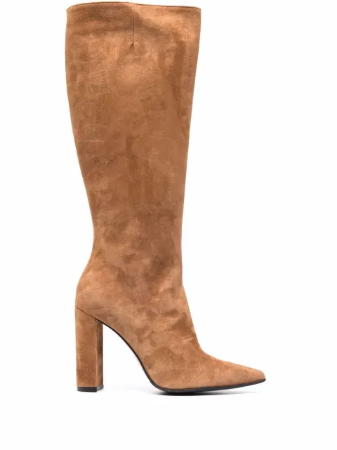 Le Silla Megan block heel knee boots
