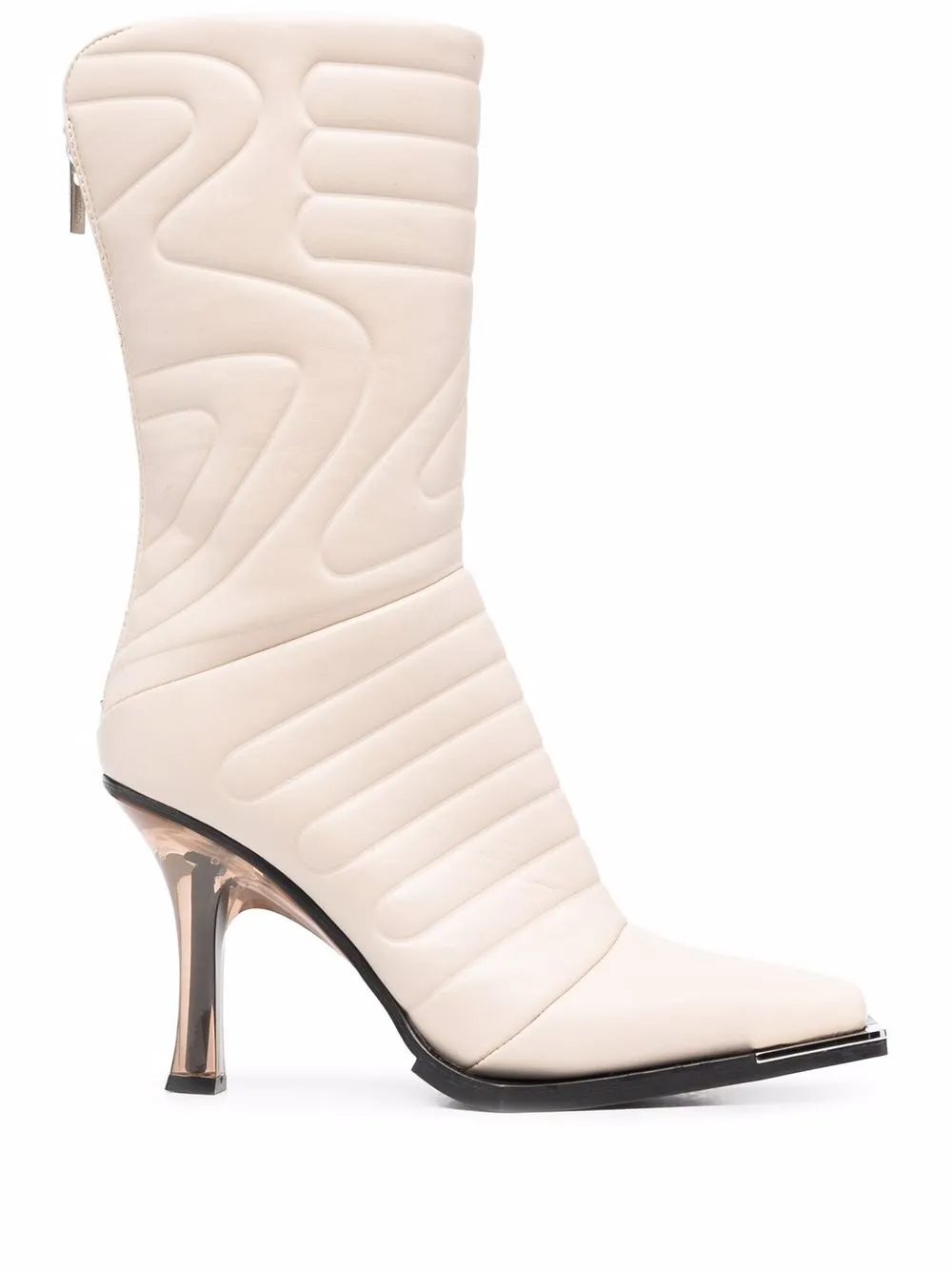 

Le Silla Techno quilted ankle boots - Neutrals