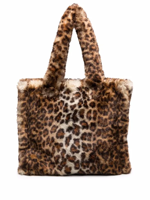 fur tote bag