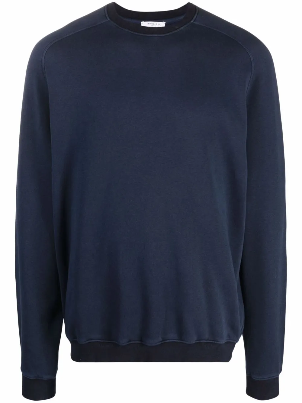 

Boglioli sudadera con ribete de canalé - Azul