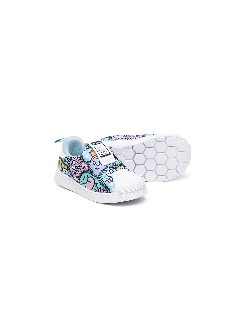 Adidas superstar 360 deals floral - baby shoes