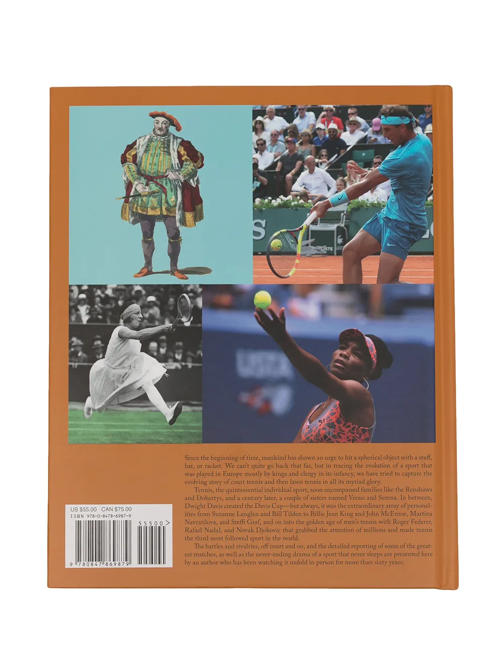 фото Rizzoli книга the history of tennis
