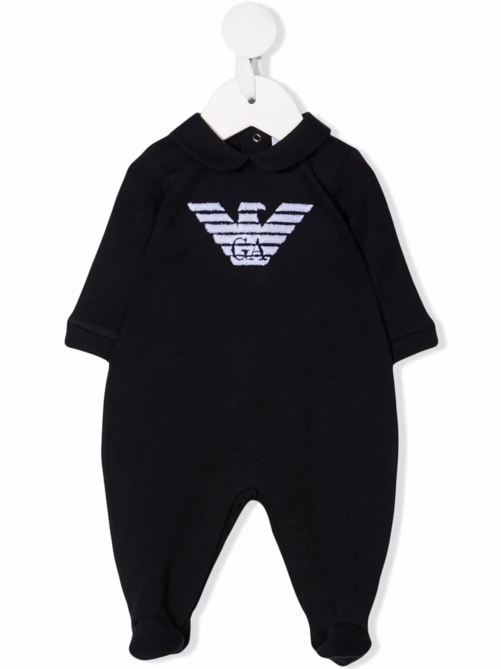 

Emporio Armani Kids pijama con logo estampado - Azul