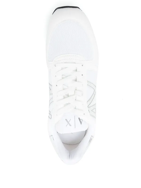 *ARMANI EXCHANGE*ロゴ メタリック加工 スニーカー Armani Exchange メタリックロゴ スニーカー 通販 - FARFETCH