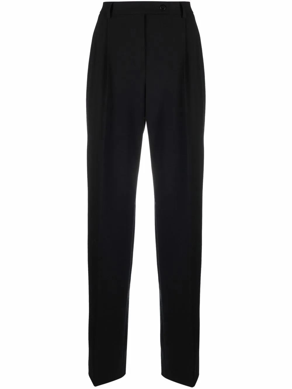 

Alberta Ferretti pantalones de vestir con tiro alto - Negro