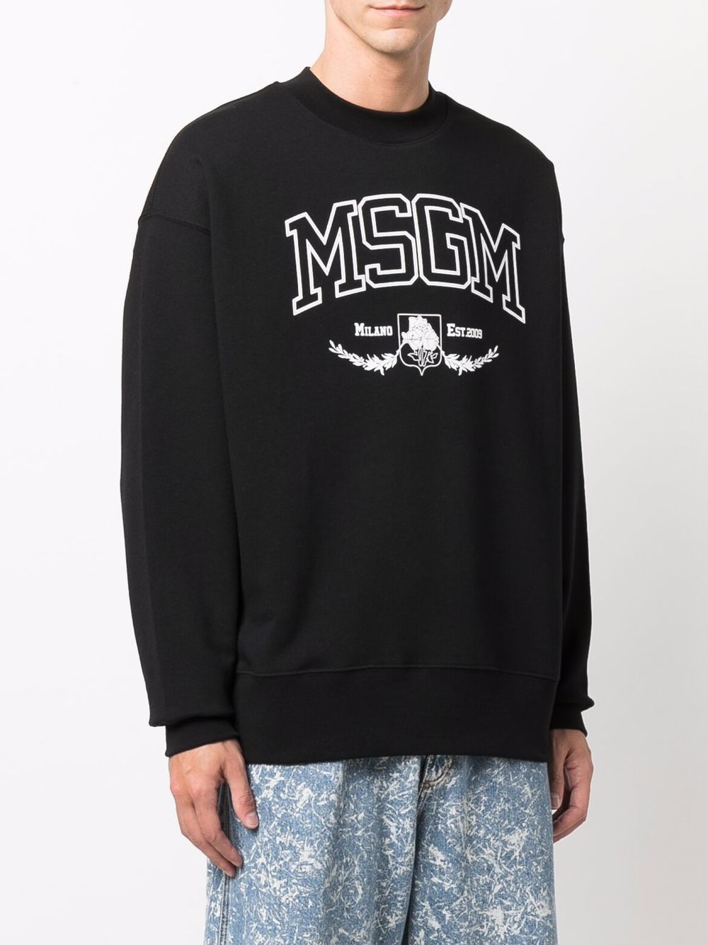 фото Msgm толстовка с логотипом