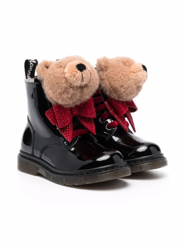 Botines con aplique de oso de peluche Monnalisa - Compra online - Envío  express, devolución gratuita y pago seguro