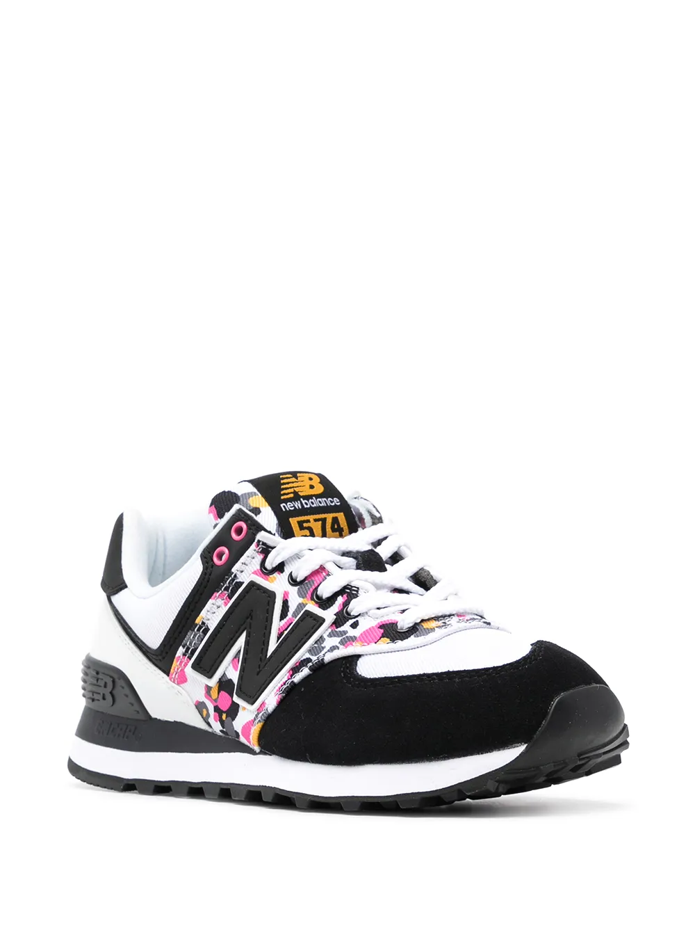 new balance 574 zebra print