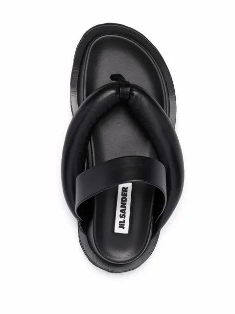 jil sander strap sandals