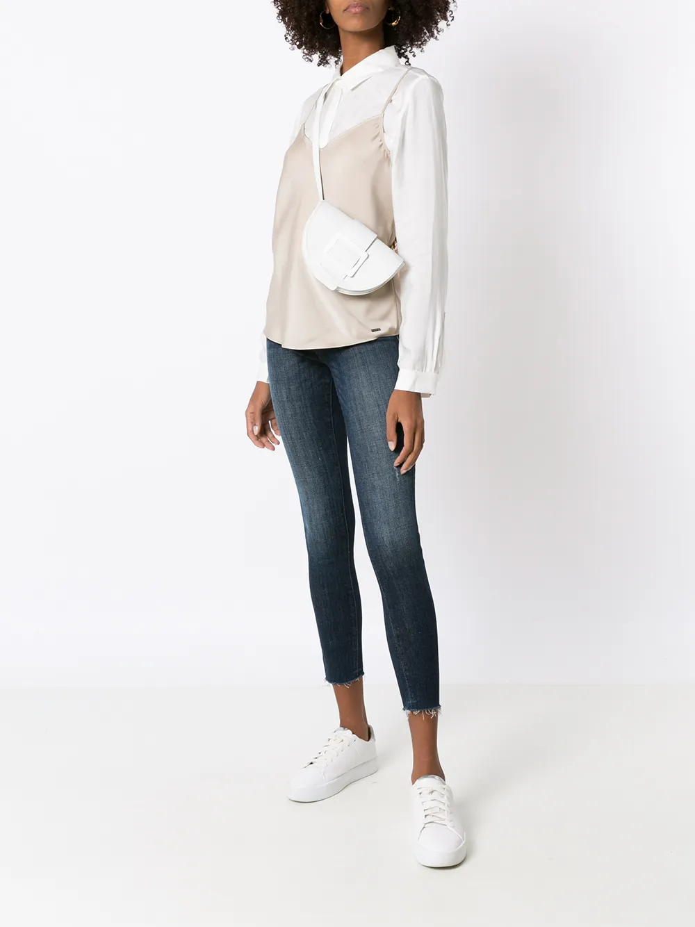  Armani Exchange Klassisches Camisole Top   Nude 