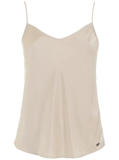 Armani Exchange beige camisole top