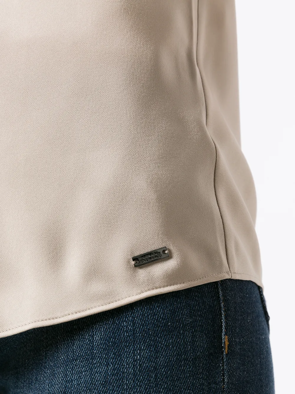 Armani Exchange Hemd Beige