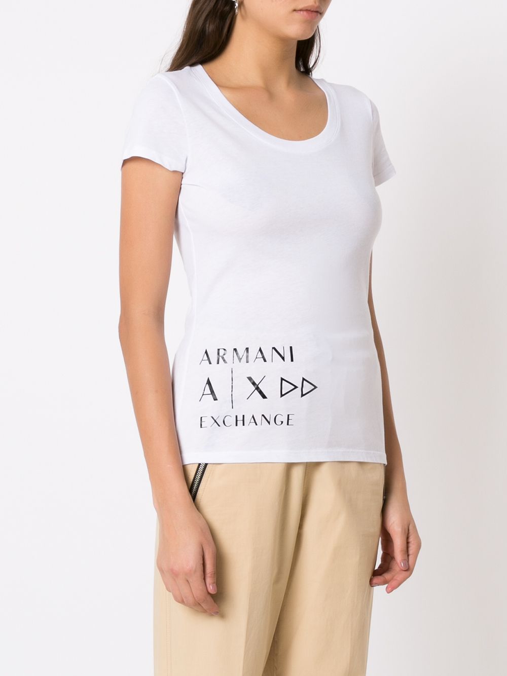 фото Armani exchange футболка с логотипом