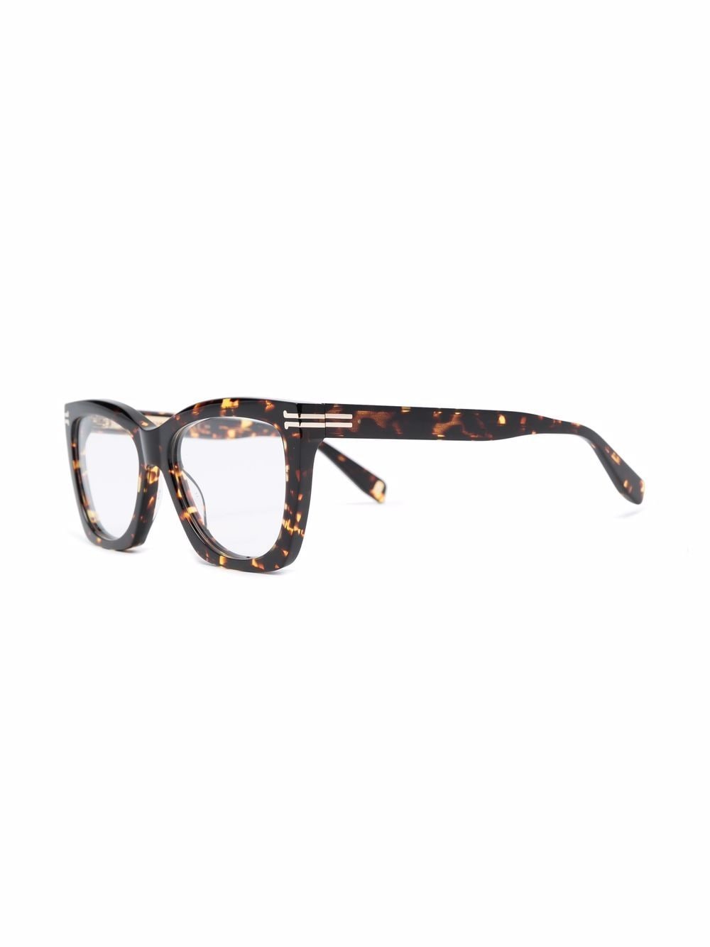 Image 2 of Marc Jacobs Eyewear tortoiseshell-effect cat-eye frame glasses