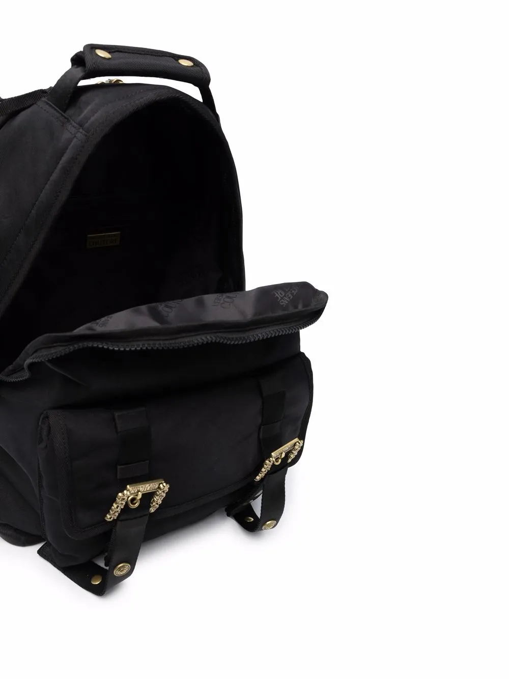 Versace Jeans Couture Rugzak met gesp Zwart