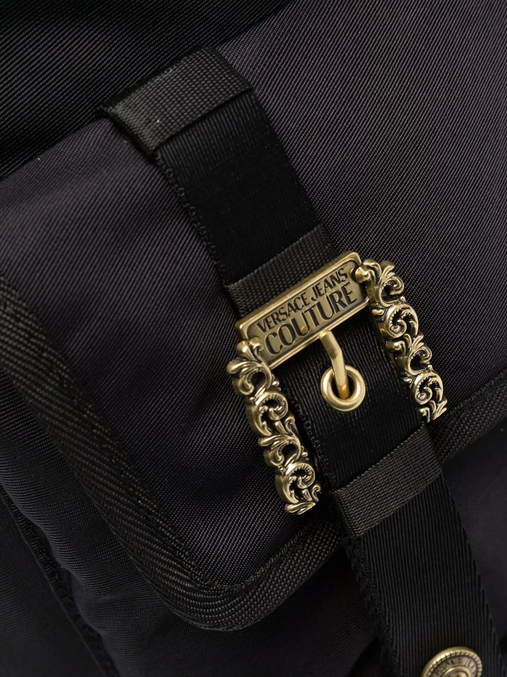 Versace Jeans Couture Rugzak met gesp Zwart