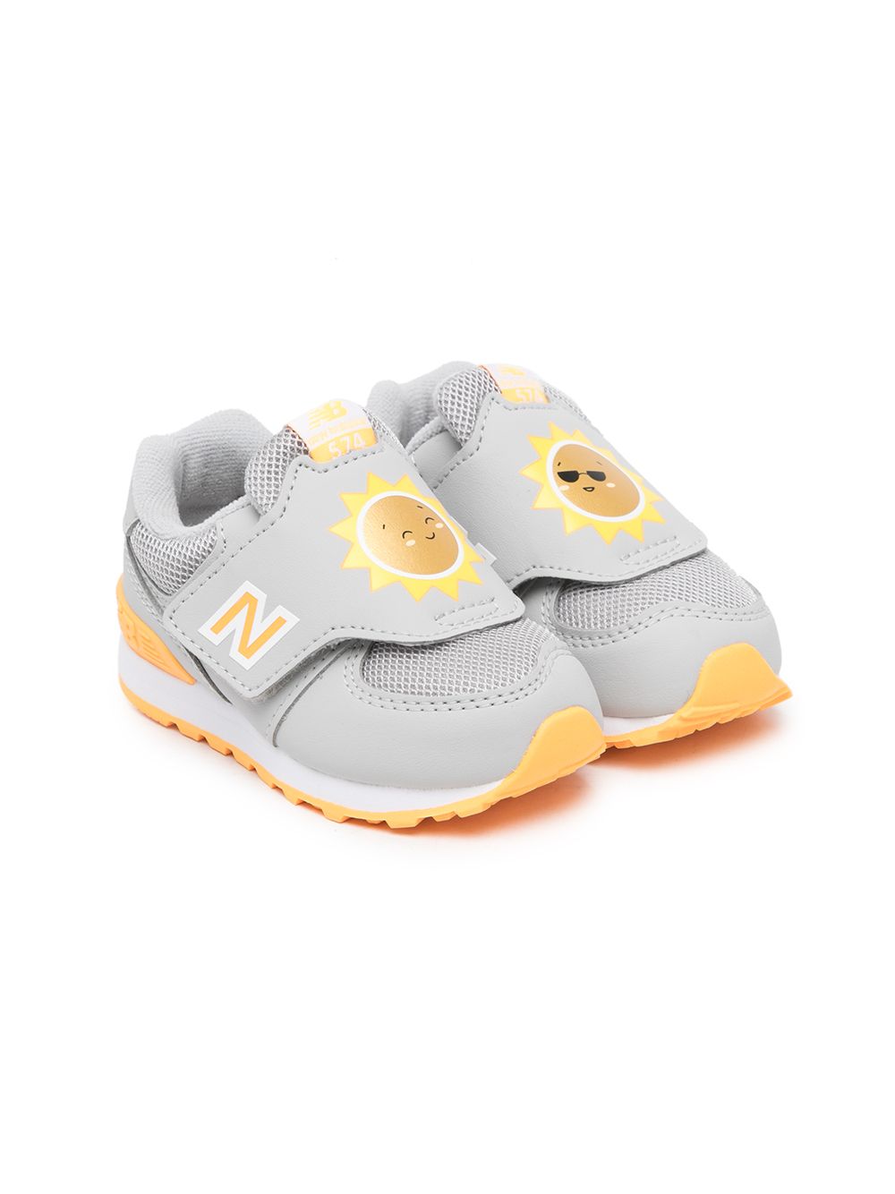 фото New balance kids кроссовки 574 с принтом