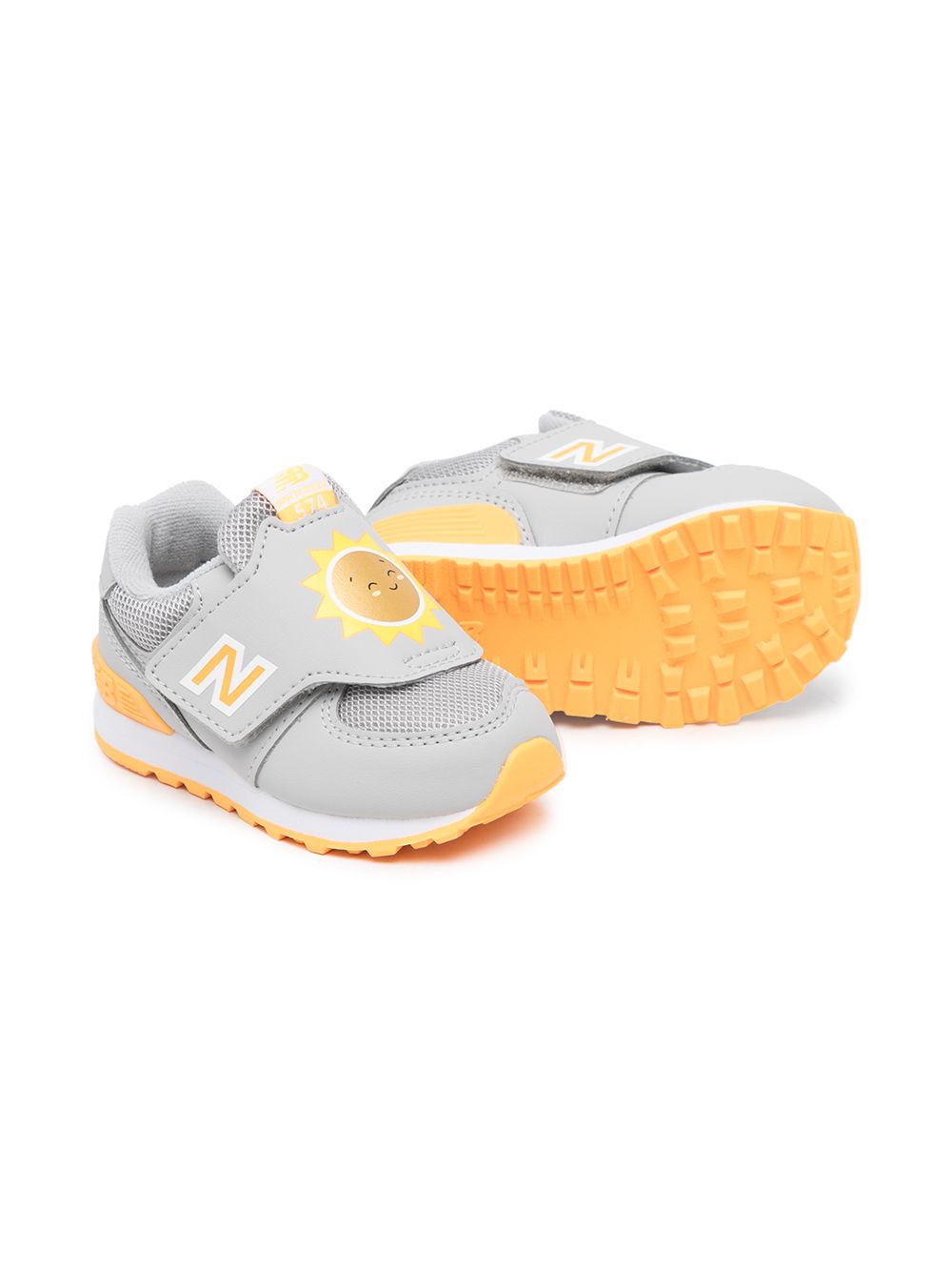 фото New balance kids кроссовки 574 с принтом