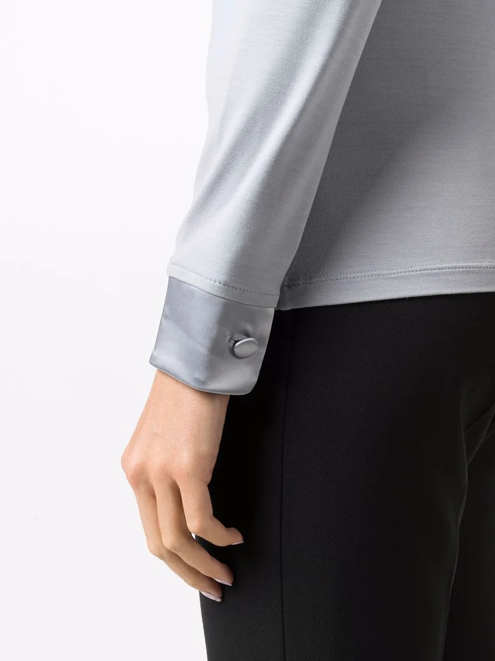 фото Emporio armani топ асимметричного кроя