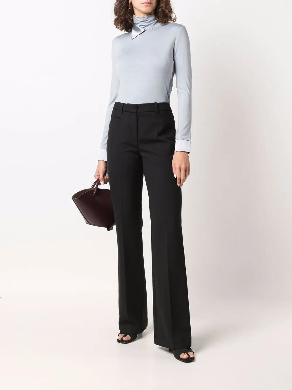 фото Emporio armani топ асимметричного кроя