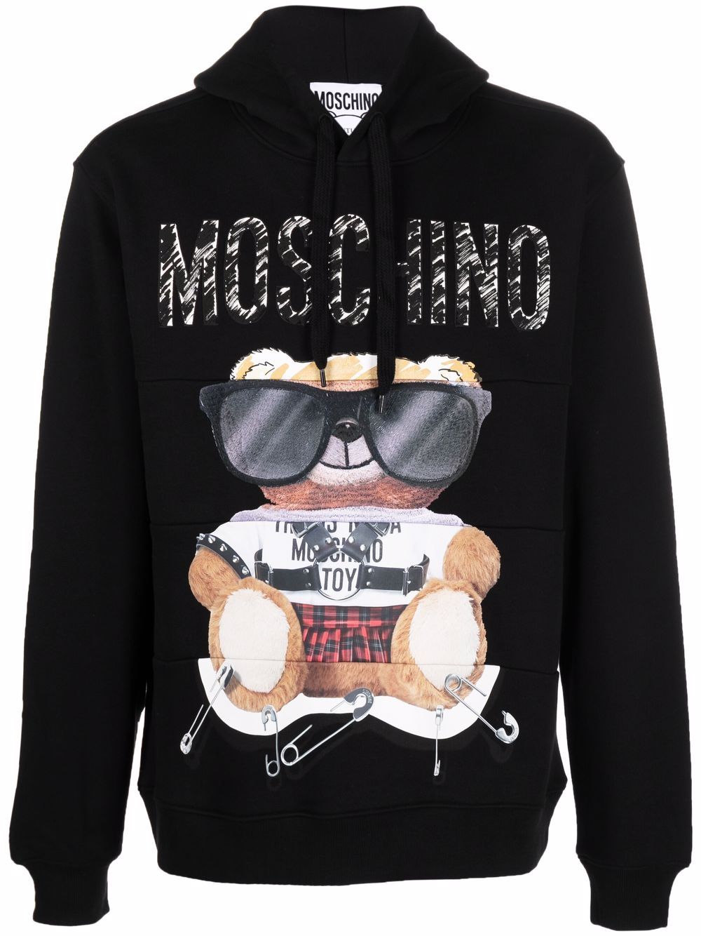 фото Moschino худи с принтом toy bear