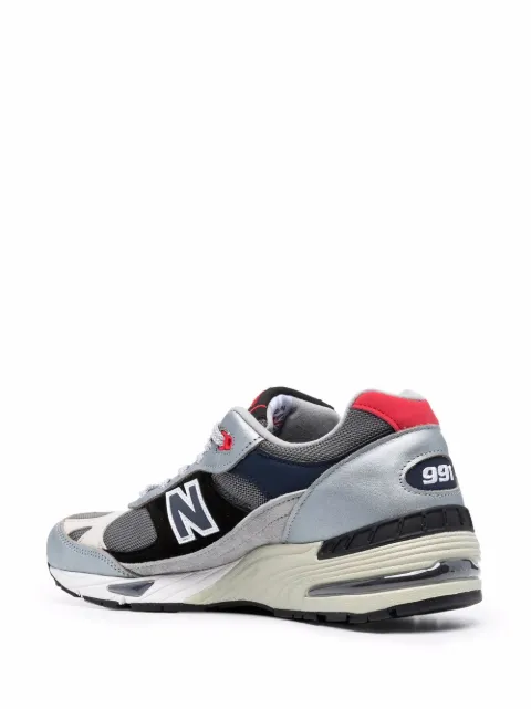 women's v 10 logo embroidered leather trainers